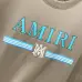 Amiri T-shirts Blue logo #A46857