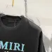 Amiri T-shirts Blue logo #A46857