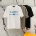 Amiri T-shirts Blue logo #A46857