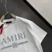 Amiri T-shirts Crew Neck Black/White #A46850