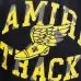 Amiri T-shirts Gold letters logo #A46852