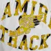 Amiri T-shirts Gold letters logo #A46852