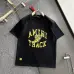 Amiri T-shirts Gold letters logo #A46852
