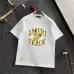 Amiri T-shirts Gold letters logo #A46852