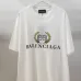 Balenciaga Gucci T-shirts for Men  BALENCIAGA Logo Print White #A54097