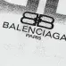Balenciaga T-shirts for Men Black/White #A46883