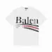 Balenciaga T-shirts for Men Black/White Printing #A46885