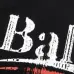 Balenciaga T-shirts for Men Black/White Printing #A46885