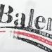 Balenciaga T-shirts for Men Black/White Printing #A46885