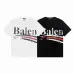 Balenciaga T-shirts for Men Black/White Printing #A46885