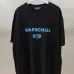Balenciaga T-shirts for Men Icon print cotton Black/White #A54084