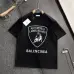 Balenciaga T-shirts for Men Lamborghini Black/White #A46906