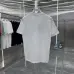 Balenciaga T-shirts for Men Round Neck,100% Cotton,Sweat-Absorbent,Quick-Drying,White/Black #A48634