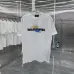 Balenciaga T-shirts for Men Round Neck,100% Cotton,Sweat-Absorbent,Quick-Drying,White/Black #A48634