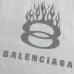 Balenciaga T-shirts for Men flame Black/White #A46912