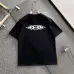 Balenciaga T-shirts for Men flame Black/White #A46912