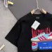 Balenciaga T-shirts for Men shoe Black/White #A46909