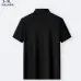 Balmain T-Shirts Polo for men Buttons Black/White #A46587