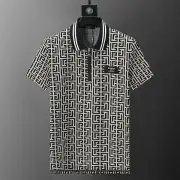 Balmain T-Shirts Polo for men printing zipper #A46586