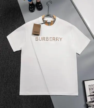 Burberry T-Shirts for MEN Black/White #A46935