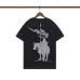 Burberry T-Shirts for MEN Equestrian Knight-motif Black/White #A48653