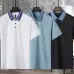 Burberry T-Shirts polo for MEN Solid Color Black/White/Light Blue #A46573