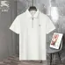 Burberry T-Shirts polo for MEN zipper Solid Color #A46575