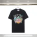 Casablanca T-Shirts Black/White #A49332