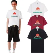 Casablanca T-Shirts Black/White/Red #A52888 Casablanca T-Shirts Black/White/Red #A52888