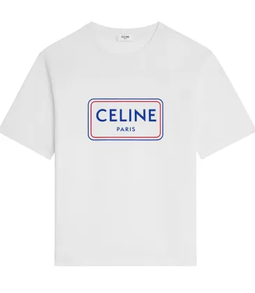 Celine T-Shirt White #A63668 Celine T-Shirt White #A63668