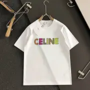 Celine T-Shirts for MEN Black/White #A46957