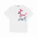Chanel T-Shirts Color logo Black/White #A46972