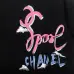 Chanel T-Shirts Color logo Black/White #A46972