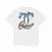 Chanel T-Shirts Color logo Black/White #A46972