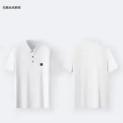Chanel T-Shirts Polo for man mercerized Black/White  #A46593