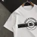 D&amp;G T-Shirts for MEN Black/White #A47070