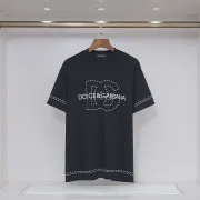 D&amp;G T-Shirts for MEN Black/White #A50038