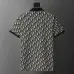 Dior T-shirts Polo for men printed full #A46604