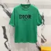 Dior T-shirts for men 1947 Black/White/Green #A47009
