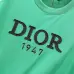 Dior T-shirts for men 1947 Black/White/Green #A47009