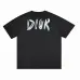 Dior T-shirts for men Black/White #A47040