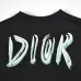Dior T-shirts for men Black/White #A47040