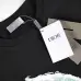 Dior T-shirts for men Black/White #A47040