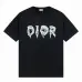 Dior T-shirts for men Black/White #A47044