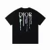 Dior T-shirts for men Black/White #A47045