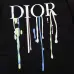 Dior T-shirts for men Black/White #A47045