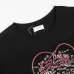 Dior T-shirts for men Black/White printing #A47055