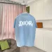 Dior T-shirts for men Black/White/Blue #A50274