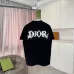 Dior T-shirts for men Black/White/Blue #A50274