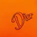 Dior T-shirts for men Black/White/Orange #A46991